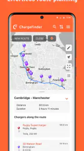 ChargeFinder: Ladestasjoner screenshot