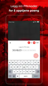 Coca-Cola: Spill & Vinn screenshot