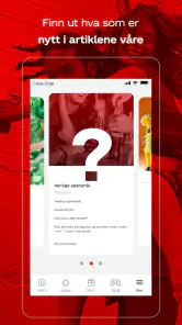 Coca-Cola: Spill & Vinn screenshot