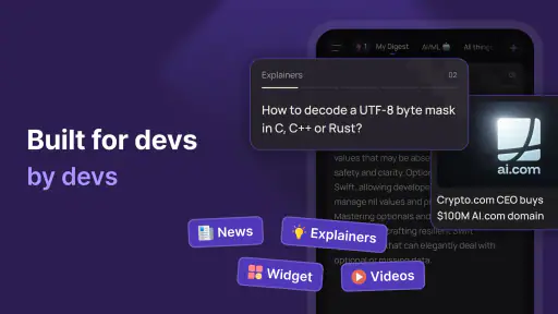 AI news for devs: DevBytes screenshot
