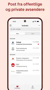 Digipost screenshot