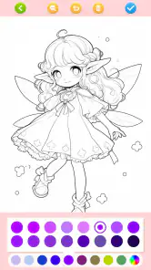 Doll Color: Princess Coloring screenshot