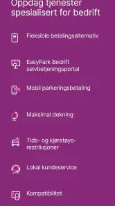 EasyPark: parkeringsappen din screenshot