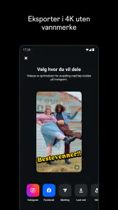 Edits: Videoredigerer screenshot
