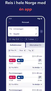 Entur - Reise og billetter screenshot