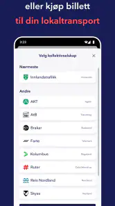 Entur - Reise og billetter screenshot
