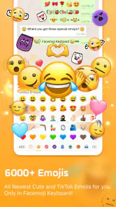 Facemoji AI Emoji Keyboard screenshot