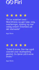 Firi - Kjøp Bitcoin & Ethereum screenshot