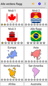 Flagger av alle land i verden screenshot