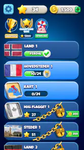 Flags Quiz - Gjett Flagget screenshot