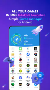 Gax Gaming Hub: Game Launcher screenshot