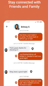 Garmin Messenger™ screenshot