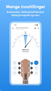 Gitar Tuner - LikeTones screenshot