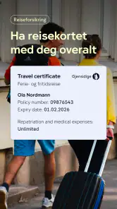 Gjensidige screenshot
