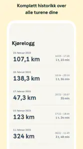 Gjensidige Øvelseskjøring screenshot