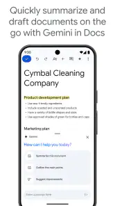 Google Dokumenter screenshot
