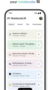 Gemini Notebook screenshot