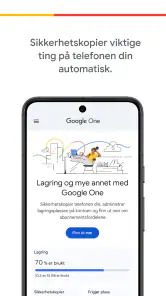 Google One screenshot
