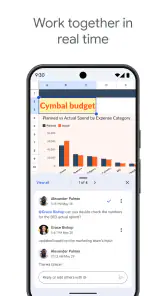 Google Regneark screenshot