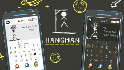 Hangman Words:Two Player Games screenshot