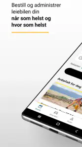 Hertz Bilutleie screenshot