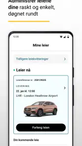 Hertz Bilutleie screenshot
