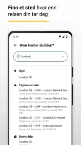 Hertz Bilutleie screenshot