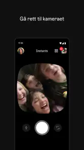 Instants, en Instagram-app screenshot