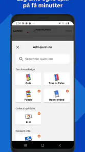 Kahoot! Spill og lag quizzer screenshot