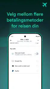 Kiwi.com: Billige flybilletter screenshot