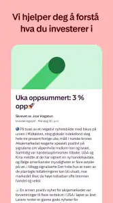 Kron - Investering for alle screenshot