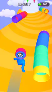 Layer Man 3D: Run & Collect screenshot