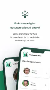 Ledsagerbevis screenshot