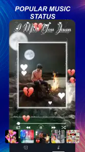 mAst: Music Status Video Maker screenshot