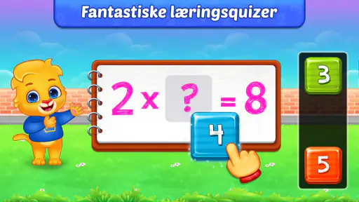 Matematikk multiplikasjon barn screenshot