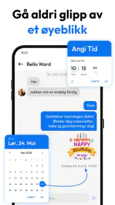 Meldinger screenshot