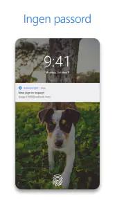 Microsoft Authenticator screenshot