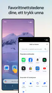 Microsoft Edge: AI-nettleser screenshot
