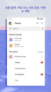 Microsoft Teams screenshot