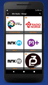 Min Radio Norge - Norsk radio  screenshot