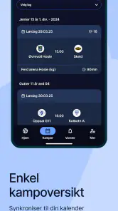 MinFotball screenshot