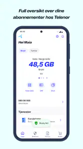 Mitt Telenor screenshot