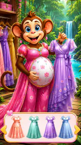 Monkey Mom Baby Shower Party screenshot