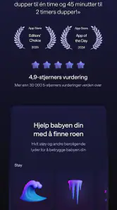 Napper: Søvnplan og logg screenshot