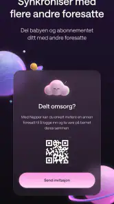 Napper: Søvnplan og logg screenshot