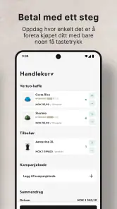 Nespresso Store screenshot