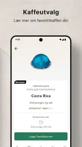 Nespresso Store screenshot
