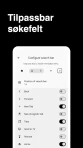 Nettleser screenshot