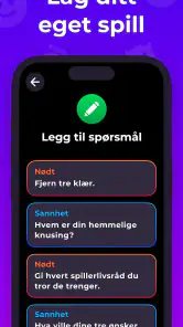Nødt eller Sannhet - Drikkelek screenshot