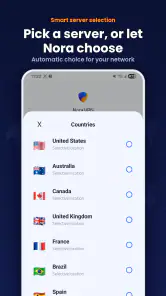 Nora VPN – Fast & Secure VPN screenshot